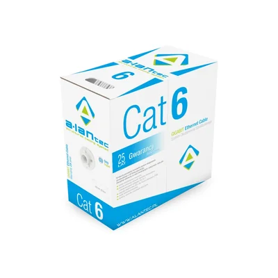 Hilo PVC UTP cat.6 4x2x23AWG 305m gris