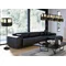 HILTON Applique simple noir/or