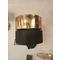 HILTON Single wall lamp black/gold