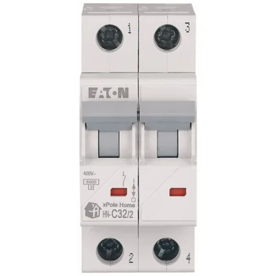 HN-C32/2 Circuit breaker 6kA, In=32A, C characteristic, 2-pole. HN series