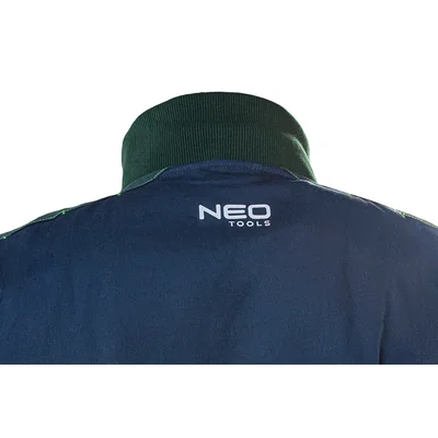 Hochwertiges Arbeits-Sweatshirt, 62 % Baumwolle, 35 % Polyester, 3 % Elastan, Größe L