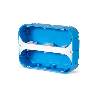 Hohlwanddose P6x60D MULTIBOX 2 blau