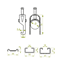 Hook cable holder, UKZ1/UKZO1/34-40