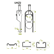 Hook cable holder, UKZ1/UKZO1/52-58