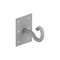 Hot-dip galvanized wall plate hook 130mm