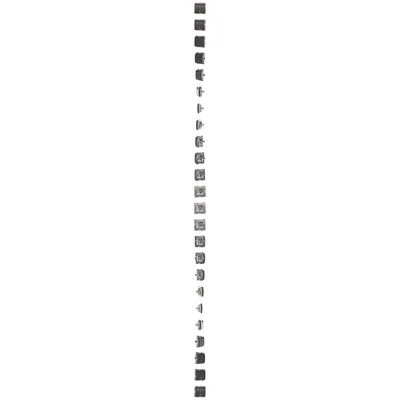 Hotelschalter mit Hintergrundbeleuchtung 10A (Modul) mattbraun metallic