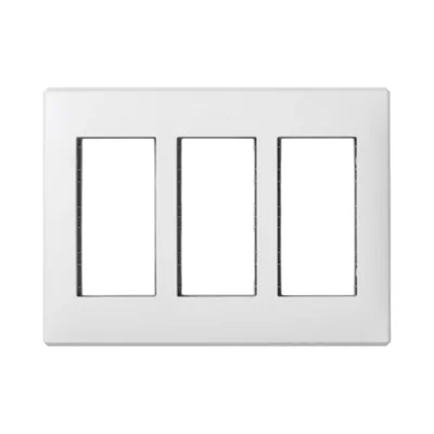Housing frame S500 3-module 6x K45 pure white