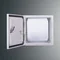 Housing with mounting plate PSH 303020 PROFIT 300x300x200; IP65; IK10; RAL7035, hermetic lock -D5