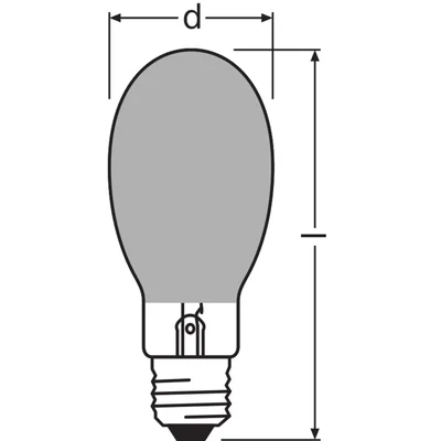 HQI E1000W beschichtete Entladungslampe