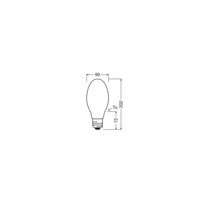 HQL LED FILAMENT VALUE lamp 6000LM 38W 840 E40