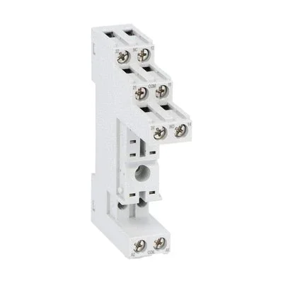HR5XS21 Socket for miniature relays, without retainer clip, screw terminals (contact terminals from the top)