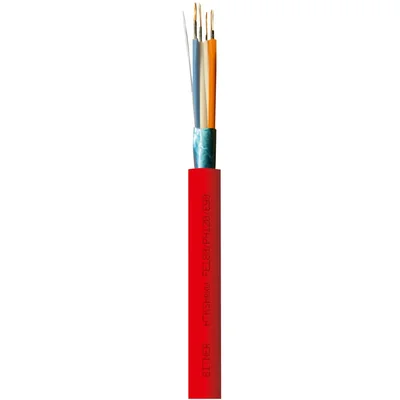 HTKSHekw FE180/PH120/E90 3x2x0.8 mm Fireproof, halogen-free telecommunications cable