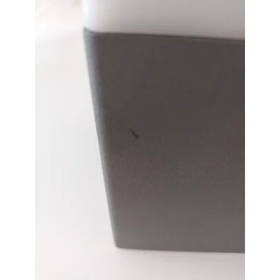 HUDSON Lampada da parete con display esterno in titanio