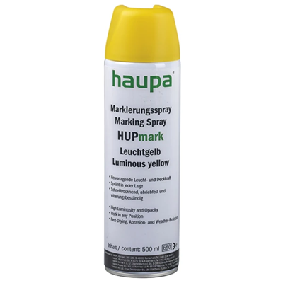 HUPmark rotulador spray amarillo 500ml