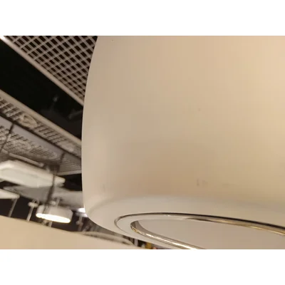 Hvězdicová závěsná lampa bílá