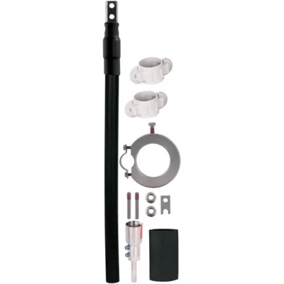 HVI power cable, diameter 27 mm, with head, termination and connection elements, black, length according to order (min. 6 m, max. 35 m) HVI P RAV 90 27 L6M SW