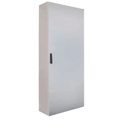 HXS400 3-13 Empty floor-standing enclosure, IP65, class I RAL7035 (800x2000x400) without plinth