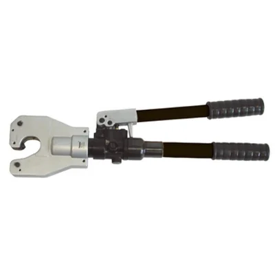 Hydraulic hand press automatic mandrel clamp