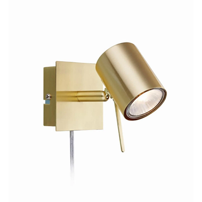 HYSSNA Wall lamp brass