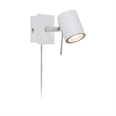 HYSSNA Wall lamp white