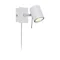 HYSSNA Wall lamp white