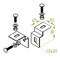 I-beam angle cap, NKH