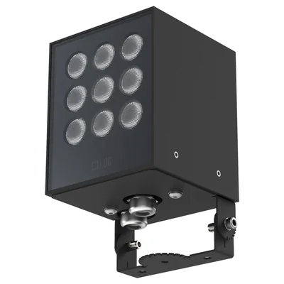 ICE CUBE 2.0 R ED Leuchte 1250 lm 3000 K IP65 15° grau 10,6 W