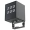 ICE CUBE 2.0 R ED luminaire 1150lm 3000K IP65 30° gray 10.6 W