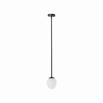 ICE EGG A Lampada da soffitto G9 IP44 bianco e nero