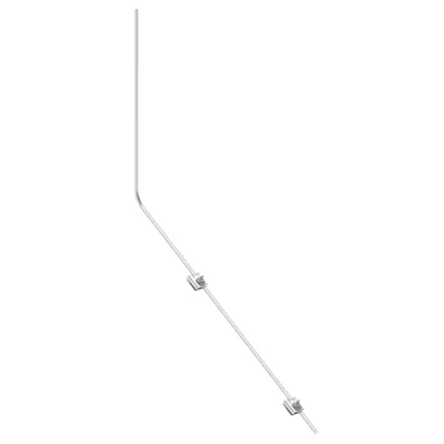 Iglica do podkonstrukcji paneli PV z zaciskami L=1250 mm /ALS/ | AN-90L/ALS/