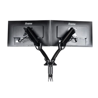 IIYAMA DS3002C-B1 Double Monitor Arm with Gas Spring