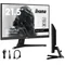 iiyama G-Master Black Hawk G2245HSU-B2 monitor 22" IPS LED 1ms 100Hz /HDMI, DisplayPort, USB hub / FreeSync, FlickerFree
