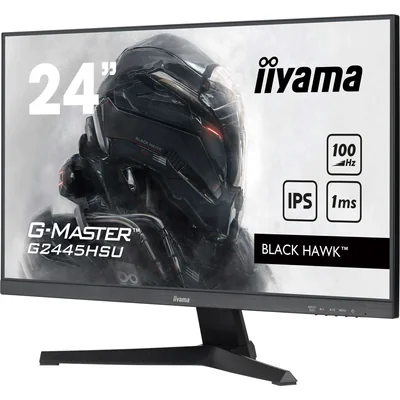 iiyama G-Master Black Hawk G2445HSU-B2 Monitor 24" IPS LED 100Hz 1ms /HDMI DisplayPort/ FreeSync FlickerFree