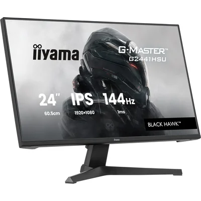 iiyama G-Master G2441HSU-B1 Black Hawk 24" IPS LED 144 Hz 1 ms / HDMI, DisplayPort / Freesync, Noir Tuner