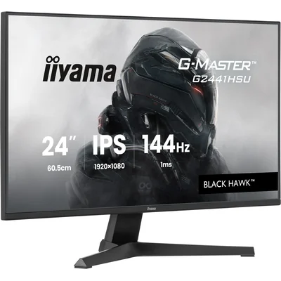 iiyama G-Master G2441HSU-B1 Black Hawk 24" IPS LED 144Hz 1ms /HDMI, DisplayPort/ Freesync, Schwarzer Tuner