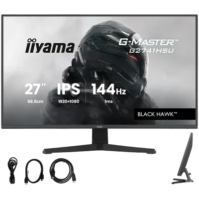 iiyama G-Master G2741HSU-B1 Black Hawk 27" IPS LED 144Hz 1ms /HDMI, DisplayPort/ Freesync, Schwarzer Tuner