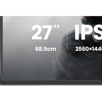 iiyama G-Master G2741QSU-B1 Black Hawk 27" QHD IPS LED 144 Hz 1 ms / HDMI, DisplayPort/ Freesync, sintonizador negro