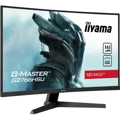 iiyama G-Master G2766HSU-B1 RedEagle monitor 27" curved VA LED, 1ms, 165Hz, HDR, FreeSync Premium, FlickerFree, BlackTuner