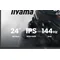 iiyama G-Master GB2441HSU-B1 Black Hawk 24" IPS LED 144 Гц 1 мс / HDMI, DisplayPort/ Freesync, Black Tuner, HAS