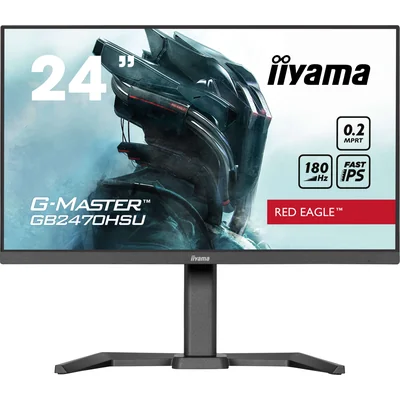 iiyama G-Master GB2470HSU-B6 Red Eagle monitor 24" IPS LED 0,2 ms 180 Hz / HDMI DP / FlicerFree, FreeSync