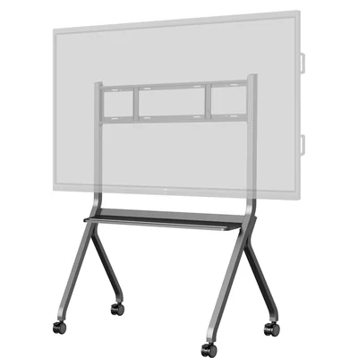 iiyama MD-CART02-S1 mobile stand with a shelf for accessories for interactive large-format displays up to 86"