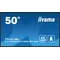 iiyama ProLite LH5065UHSB-B1AG DS monitor 50" 4K IPS LED, 24/7, CMS iisignage2, Android 11, Eshare, 800cd, WiFi, LAN, HDMI, DP