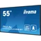 iiyama ProLite LH5565UHSB-B1 DS monitor 55" 4K IPS LED, 24/7, CMS iisignage2, Android 11, Eshare, 800cd, WiFi, LAN, HDMI, DP