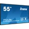 iiyama ProLite LH5565UHSB-B1 DS monitor 55" 4K IPS LED, 24/7, CMS iisignage2, Android11, Eshare, 800cd, WiFi, Lan, HDMI, DP