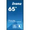 iiyama ProLite LH6565UHSB-B1 DS monitor 65" 4K IPS LED, 24/7, CMS iisignage2, Android11, Eshare, 800cd, WiFi, Lan, HDMI, DP