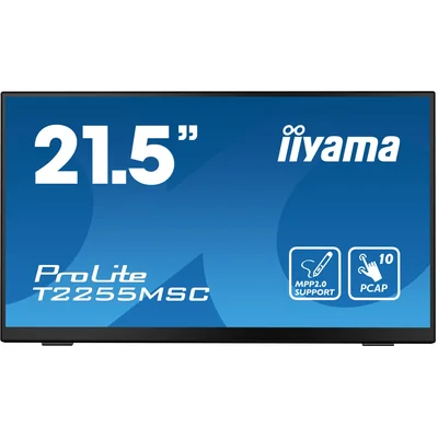 iiyama ProLite T2255MSC-B1 22" IPS LED Touchscreen Monitor /HDMI, DP/ MPP2.0 Stylus Support (Microsoft Pen Protocol)
