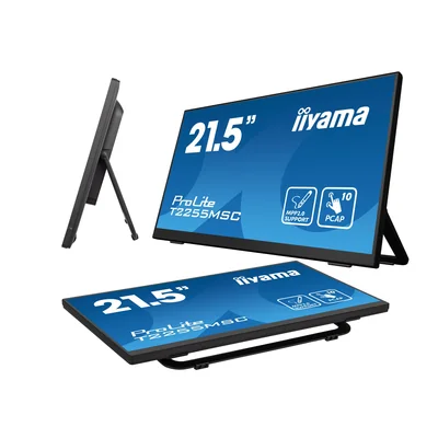 iiyama ProLite T2255MSC-B1 22" IPS LED Touchscreen Monitor /HDMI, DP/ MPP2.0 Stylus Support (Microsoft Pen Protocol)