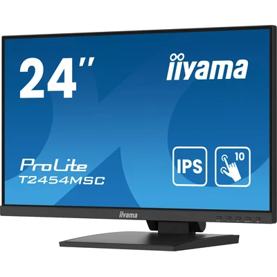 Iiyama ProLite T2454MSC-B2AG 24" IPS LED Touchscreen-Monitor /HDMI, DP, Lautsprecher/ mit Antireflexbeschichtung