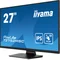 iiyama ProLite T2752MSC-B1 27" IPS LED Touchscreen Monitor /HDMI, DisplayPort/ Speakers, NANO Coating