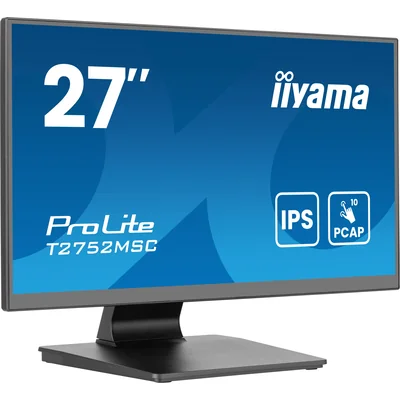 iiyama ProLite T2752MSC-B1AG 27" IPS LED Touchscreen-Monitor /HDMI, DisplayPort / Lautsprecher, Antireflexbeschichtung